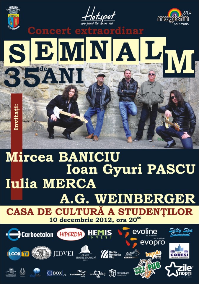 Concert aniversar „35 de ani de Semnal M”